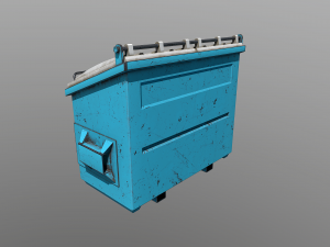 trash can Modelo 3D