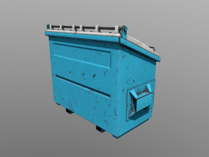 trash can Modelo 3D