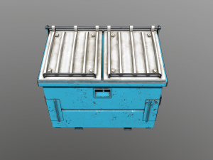 trash can Modelo 3D