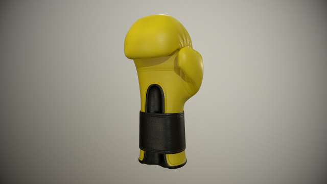 boxing glove Modelo 3D .c4d .max .obj .3ds .fbx .stl .blend 