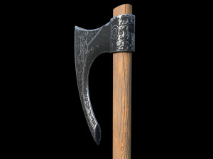viking ax Model 3D