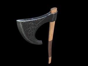 viking ax Model 3D