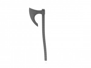 viking ax Model 3D