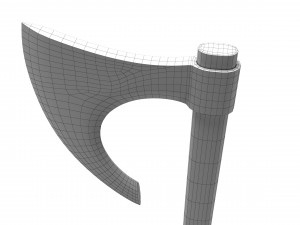 viking ax Model 3D