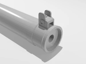 rifle barrel-vintorez 3D Model