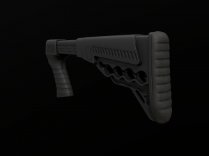 target tactical stock 3D Model