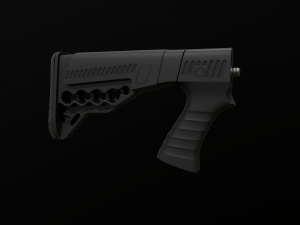 target tactical stock 3D Model