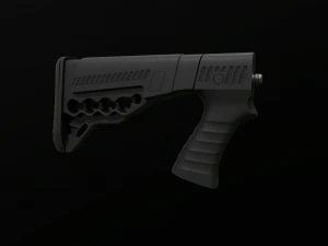 target tactical stock 3D Model