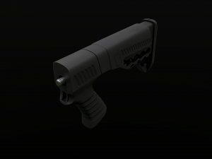 target tactical stock 3D Model