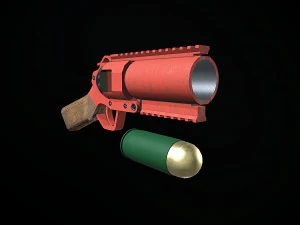 cyma-40mm grenade launcher 3D Model