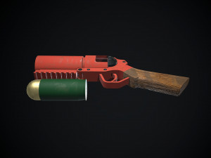 cyma-40mm grenade launcher Modèle 3D