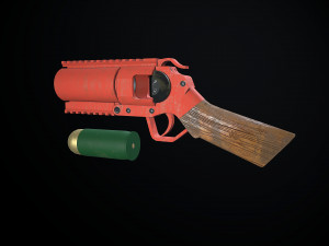 cyma-40mm grenade launcher Modèle 3D
