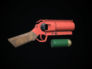cyma-40mm grenade launcher Modèle 3D