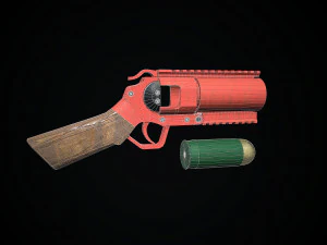 cyma-40mm grenade launcher 3D Model