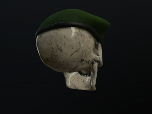 skull special forces chechenia Modello 3D