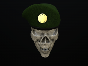 skull special forces chechenia Modello 3D