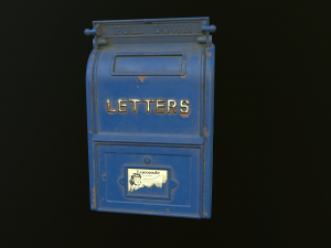 mailbox us 3D 모델
