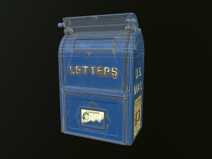 mailbox us 3D 모델