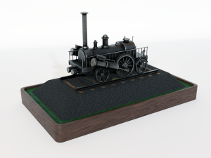 locomotive victoria 3D Модель
