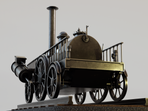 locomotive victoria 3D Модель