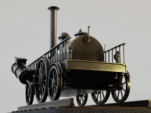 locomotive victoria 3D Model