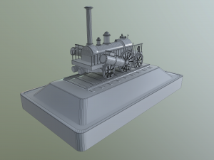 locomotive victoria 3D Модель