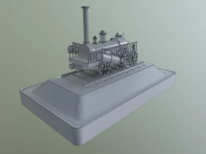 locomotive victoria 3D Model