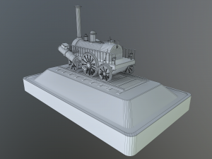 locomotive victoria 3D Модель