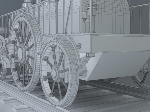 locomotive victoria 3D Модель