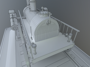 locomotive victoria 3D Модель