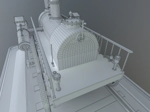 locomotive victoria 3D Model