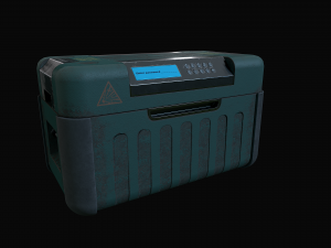 scifi ammunition box 3D Model
