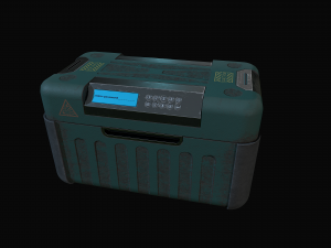 scifi ammunition box 3D Model