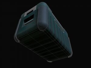 scifi ammunition box 3D Model
