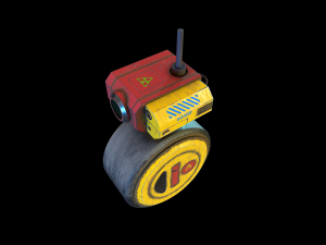 robot-d 3Dモデル