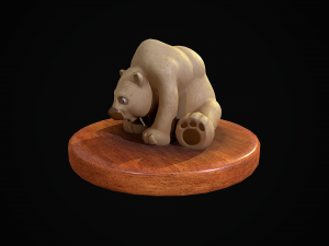 bear-statuette 3D Model