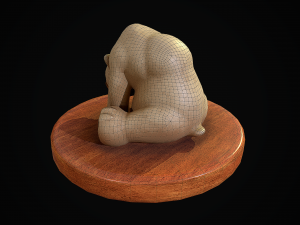 bear-statuette 3D Model