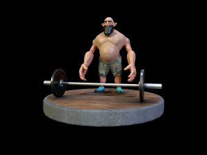 fat-man 3D 모델