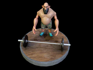 Dicker Mann 3D Modell