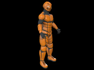 scifi space suit - borz-2 3D Model