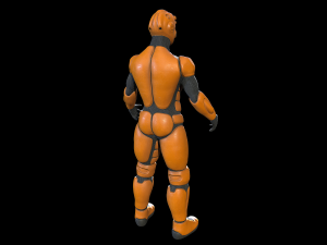 scifi space suit - borz-2 3Dモデル
