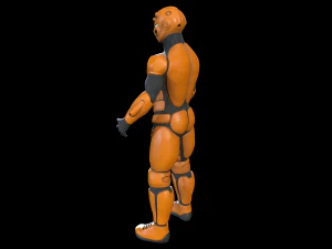 scifi space suit - borz-2 3D Model