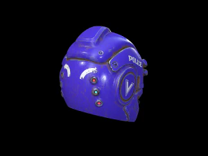 helmetborzpolice 3D Model
