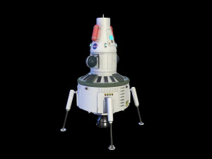 ruimteschip 3D Model