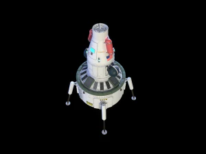 ruimteschip 3D Model