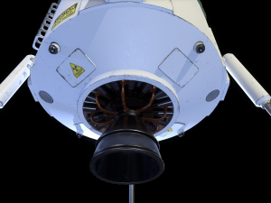 spaceship 3D 模型