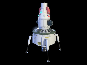 spaceship 3D 模型