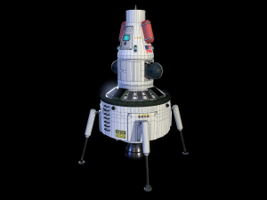 spaceship 3D 模型