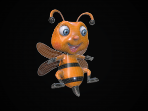 bee Model 3D