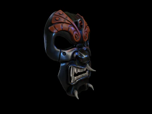 samurai-mask 3D Model